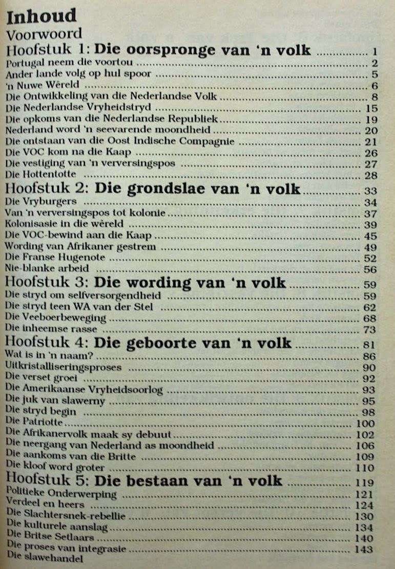 VIR VOLK EN VRYHEID `n Beskrywing van die Afrikanervolk se Geskiedenis deur P.F. Bruwer