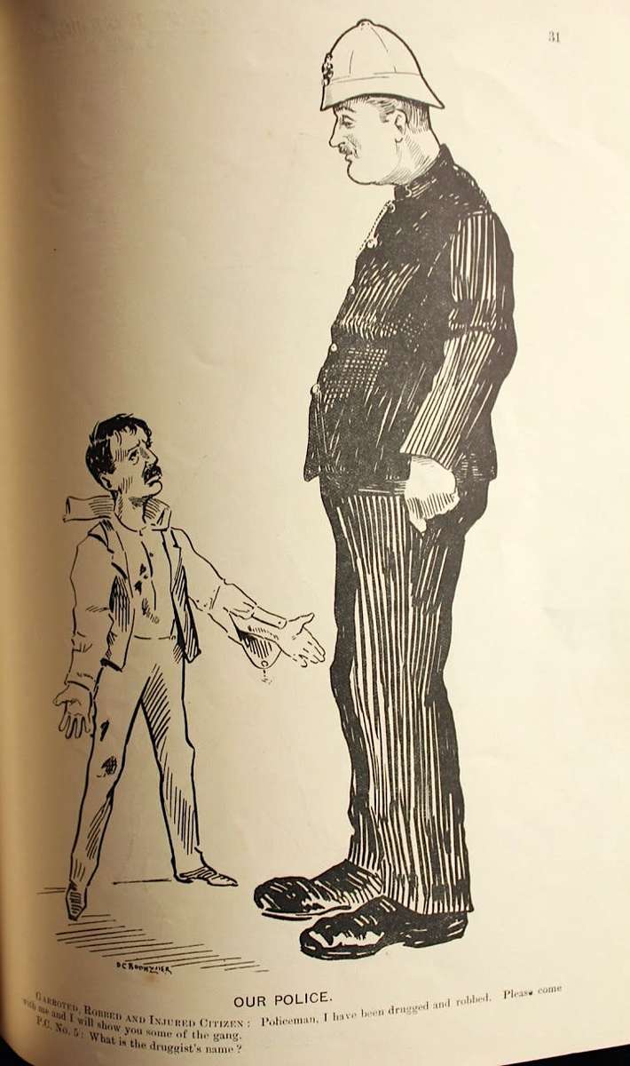 OWLOGRAPHS - A Collection of Cape Celebrities in Caricature (1901) by D. C. Boonzaier