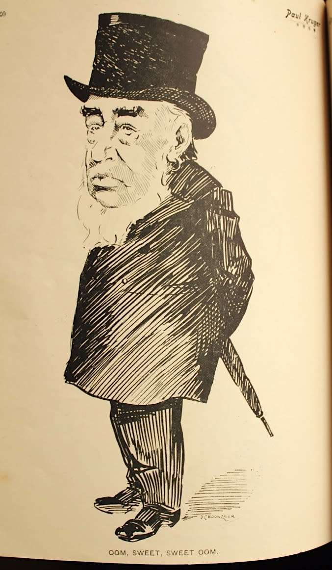 OWLOGRAPHS - A Collection of Cape Celebrities in Caricature (1901) by D. C. Boonzaier