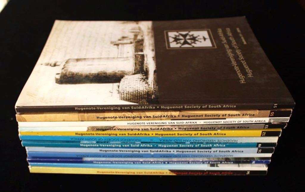HUGUENOT SOCIETY OF SOUTH AFRICA 12 X Copies
