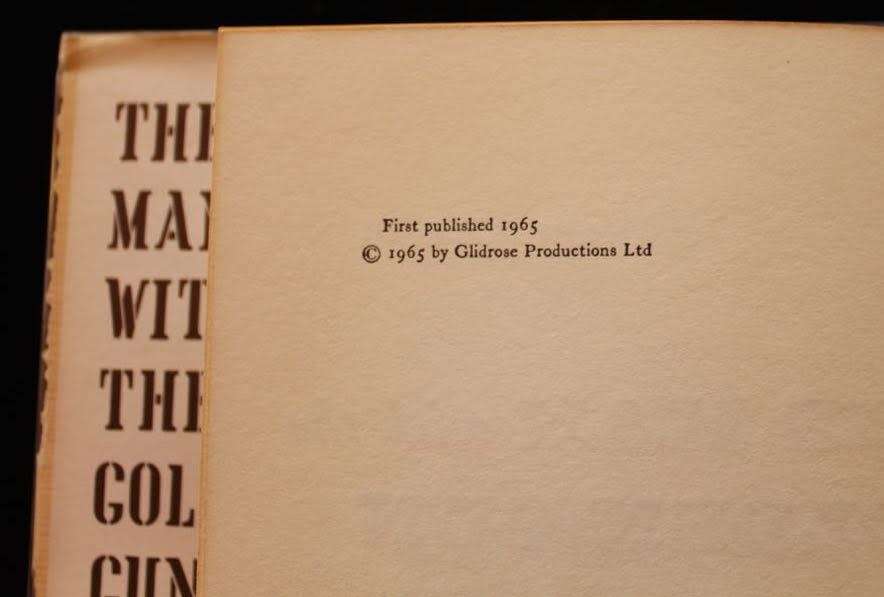 THE MAN WITH THE GOLDEN GUN by Ian Fleming (1965)