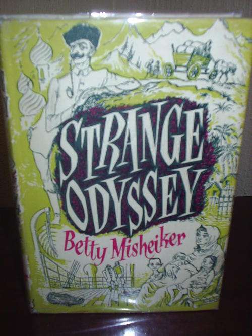 Strange Odyssey by Betty Misheiker-author's FIRST book