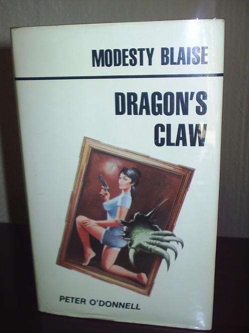 Dragon's Claw by Peter O'Donnell-First Edition Modesty Blaise