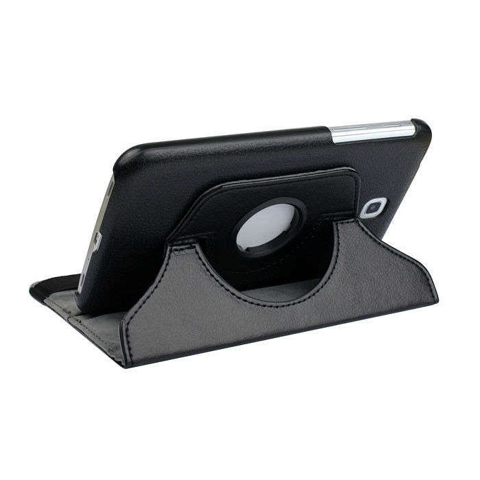Black: Rotating Case SAMSUNG T211 P3200 P3210 Galaxy Tab 3 7.0 Pouch
