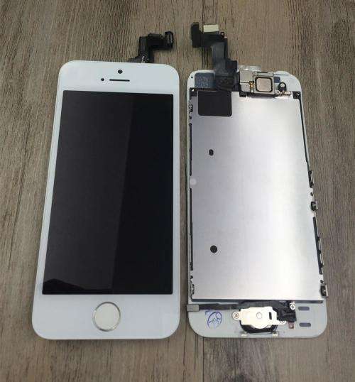 iPhone 5S Full ASSEMBLY TOUCH SCREEN LCD DISPLAY, Including Small Parts White