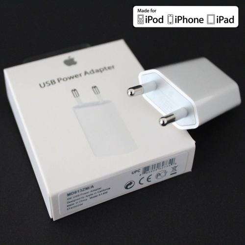 OEM Apple iPhone and iPad Wall Charger (Adapter Only)