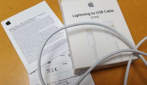 OEM Apple iPhone and iPad Charger + USB Cable