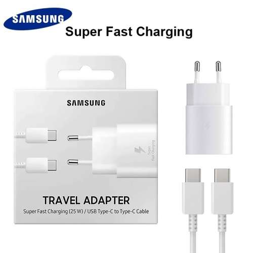 Samsung 25w Super Fast Charger Usb Type C : White