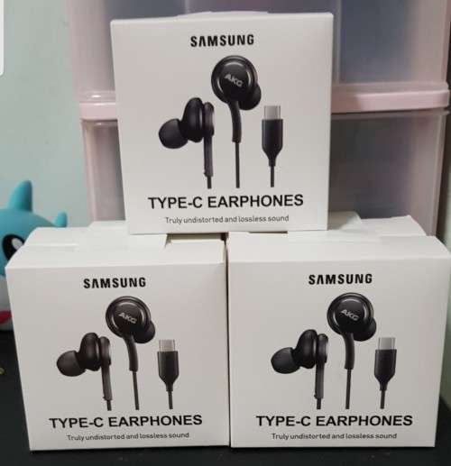 Original Samsung Earphones Type C Wired AKG In Ear Headphones With Mic