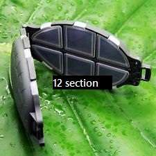 12 Section fish box - Turtle shape. (Courier option)