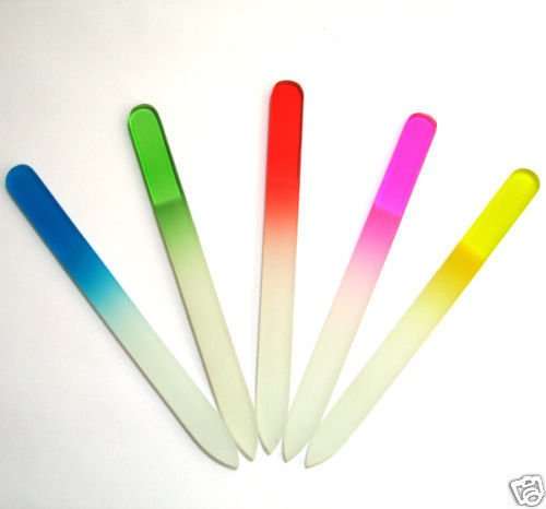 Glass nail file