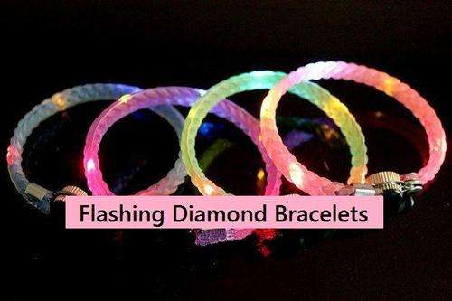 Flashing bracelets