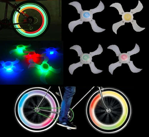 Bicycle spoke light. Be seen - be safe!