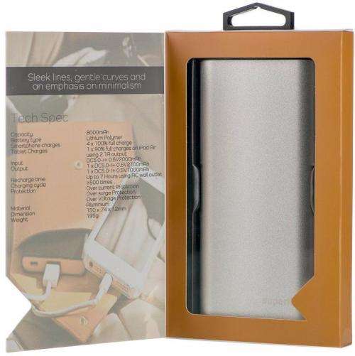 Superfly JetPack 8000mAh Powerbank | Aluminium | Black Friday Special