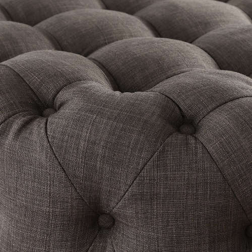 Baxton Studio Tufted-Ottoman