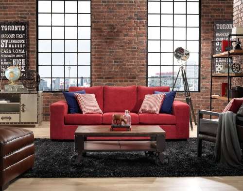 Flavious 3 Seater Sofa  - couch, lounge suite