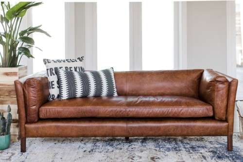 Finley 3 Seater Sofa -  Haven Furniture Designs - leather  Couches