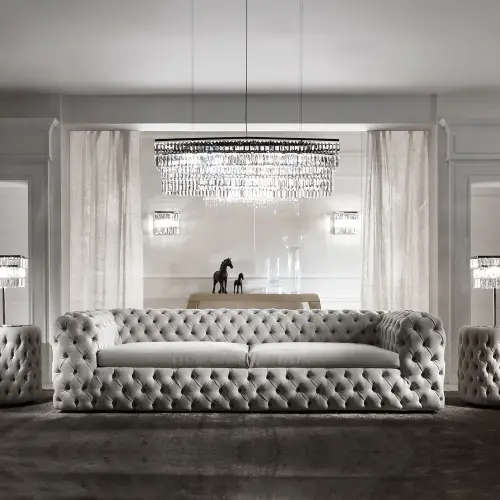 Napal Chesterfield 3 Seater sofa - couches