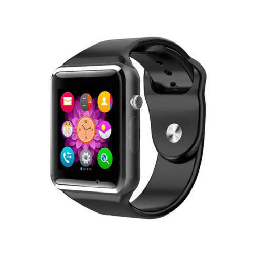 A1 Smart Watch Bluetooth phone - SIM/TF Card - (Black)