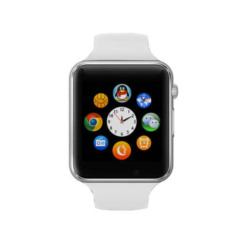 A1 Smart Watch Bluetooth phone - SIM/TF Card - (white)