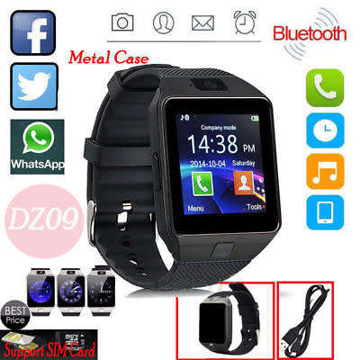 DZ09 Bluetooth Wrist Smart Watch Smartwatch SIM Slot Smartphone For Android IOS