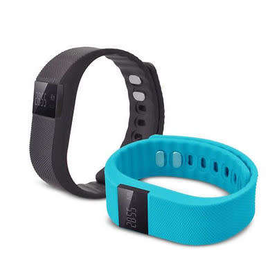 BLUE Supersonic OLED Smart Wrist Band Bracelet Watch Health Pedometer Bluetooth for Android IOS