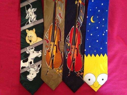 Novelty ties - collection of 4