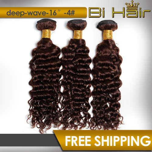 Brazilian Virgin Hair Deep wave 1 Bundles From 12 inch