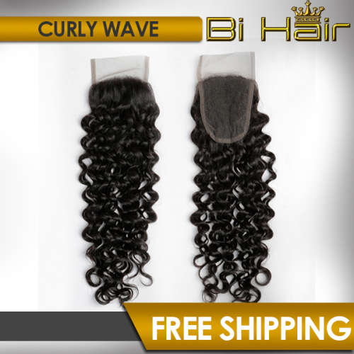 Lace Closure Brazilian Curly