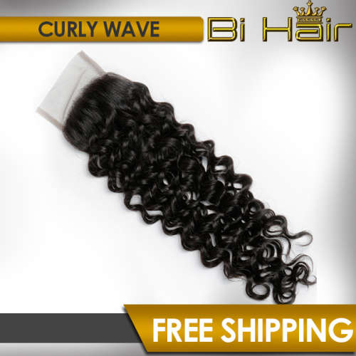 Lace Closure Brazilian Curly