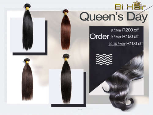 Brazilian Hair 300g straight Special R200 discount on 8th March,R150 discount on 9th March