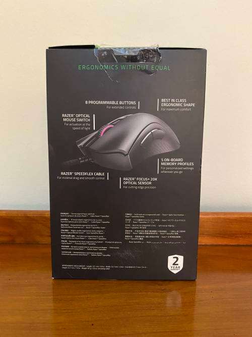 Razer Deathadder V2 Ergonomic Wired Gaming Mouse