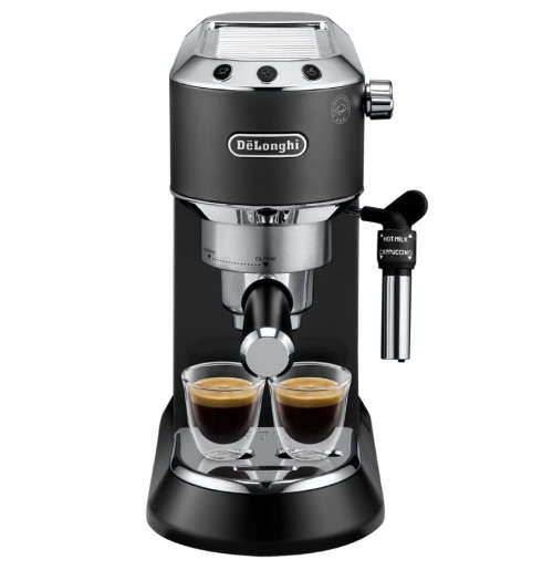 DeLonghi Dedica Style Pump Espresso Coffee Machine - EC685.BK (Great Condition)