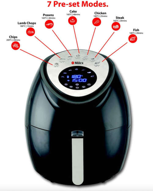 Milex - Power Airfryer 3.6l (Brand New!)