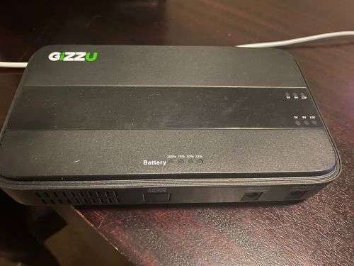 Gizzu 296Wh Portable Power Station  1 x 3 Prong SA Plug Point PLUS Gizzu 8800mah (Read Description!)