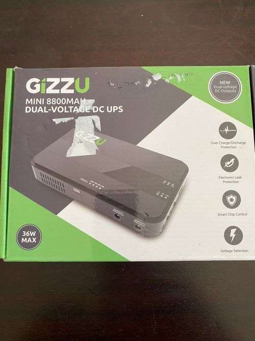 Gizzu 8800mah mini ups (Read Description!)