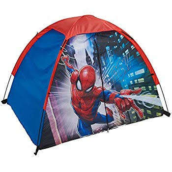 SPIDERMAN TENT AND SLEEPING BAG