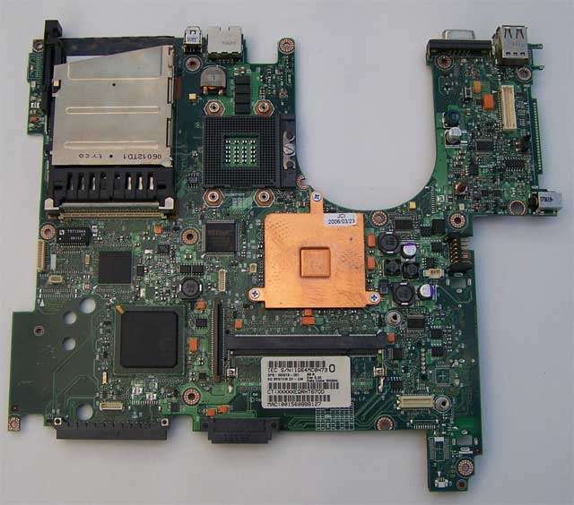 HP NX6110 Notebook Mainboard Motherboard with CPU