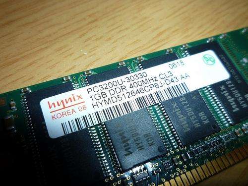 Hynix DDR400 1GB RARE Short Auction RAM Memory