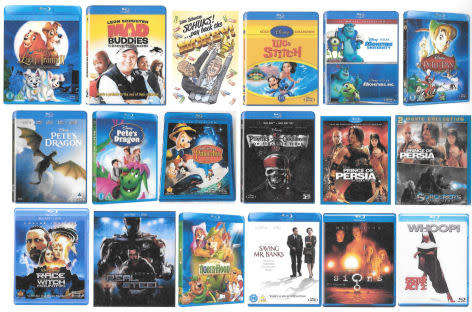 Clearance Sale 2,950 Brand New Sealed Blu Rays and 3D's, Retail R 596,725.00 COLLECTION ONLY