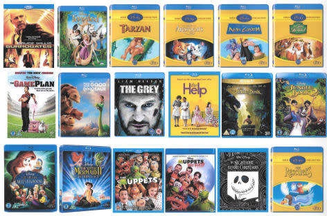 Clearance Sale 2,950 Brand New Sealed Blu Rays and 3D's, Retail R 596,725.00 COLLECTION ONLY