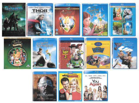 Clearance Sale 2,950 Brand New Sealed Blu Rays and 3D's, Retail R 596,725.00 COLLECTION ONLY