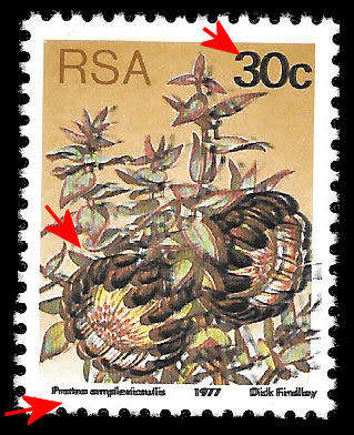 3rd Def 30c, Double Printing/Colour Shift, SACC 431d, Scarce