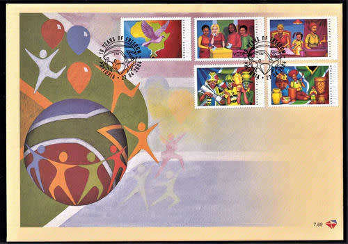 RSA 2004 FDC 7.69 TEN YEARS OF FREEDOM