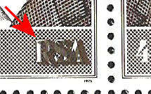 1975 Diederichs 4c, Very Large Colour Shift, Block of  20, Scarce