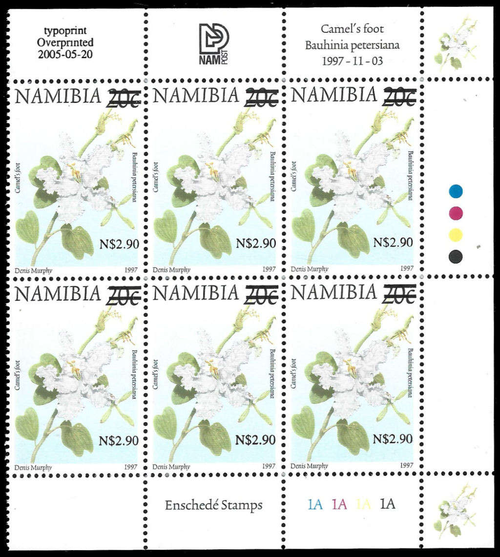 2005 RARE Control Block SACC 483, CV R 2,700.00, Superb unmounted mint