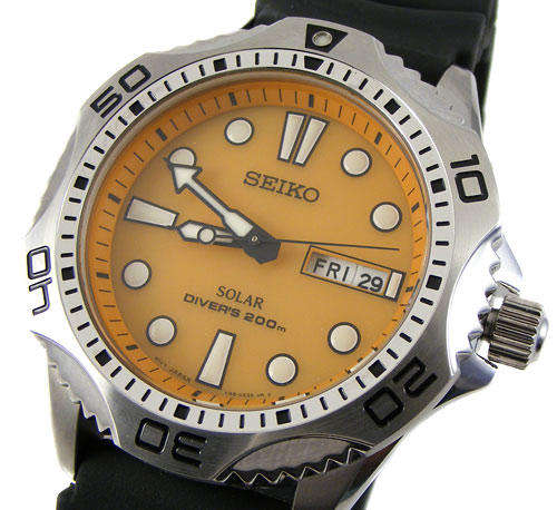 SEIKO New Generation SOLAR POWERED 200m SCUBA CERTIFIED DIVERS WATCH