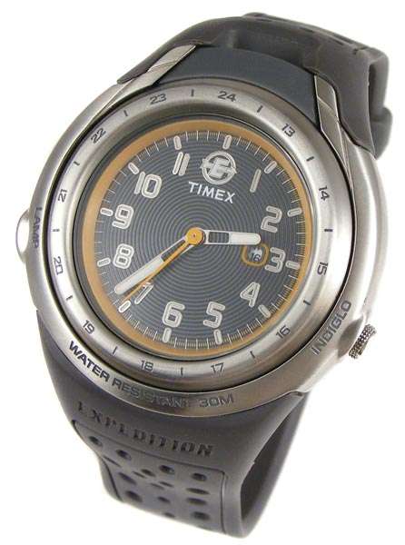 Timex Expedition Adventure Tech Indiglo Quartz - with SuperBright LED Light and Detachable Case!
