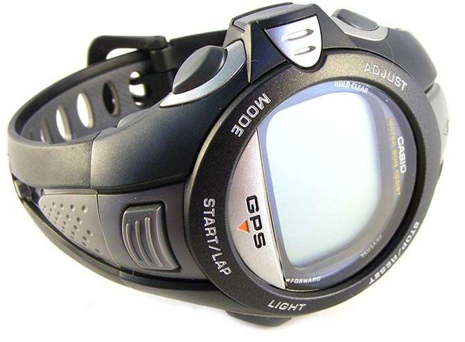 CASIO GPS runner&cyclist watch - speed, distance, pace!