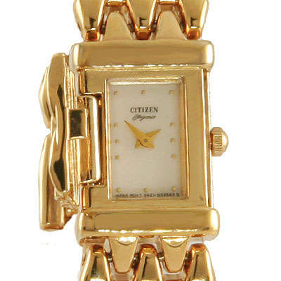 CITIZEN LADIES ELEGANCE LOCKET BRACELET WATCH